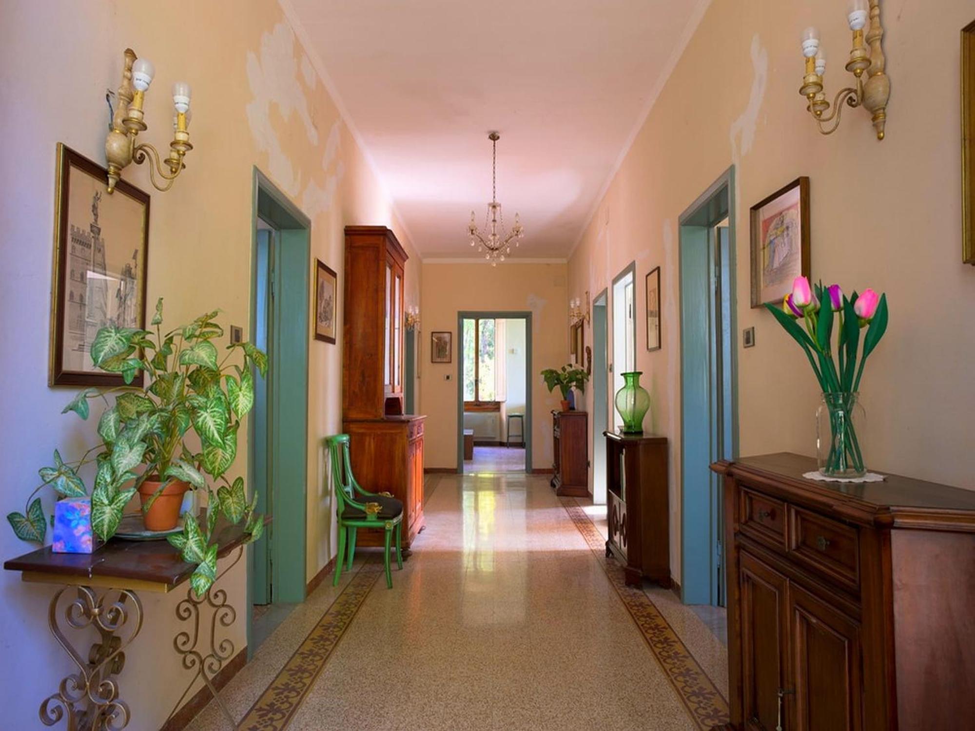 Lovely Holiday Home In Montefiridolfi With Hill View Exterior photo